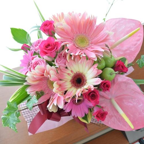 �L���[�g�ȃA�����W�����g�@PinkJewelry�@(�K�[�x���̃t�����[�A�����W�����g�j�@�s���N�n�@�a�����A�����L�O���A���j���A���\��A�R���T�[�g�A���C�u