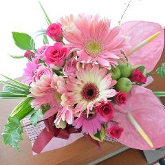 �L���[�g�ȃA�����W�����g�@PinkJewelry�@(�K�[�x���̃t�����[�A�����W�����g�j�@�s���N�n�@�a�����A�����L�O���A���j���A���\��A�R���T�[�g�A���C�u