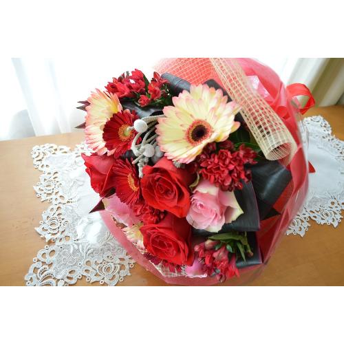 ��l�̃u�[�P�@Rich�@Red �i�o���̉ԑ��j�Ԍn�@�a�����A�����L�O���A���j���A�����}�i���ʁA���}�j�A�ސE�j���A���\��2