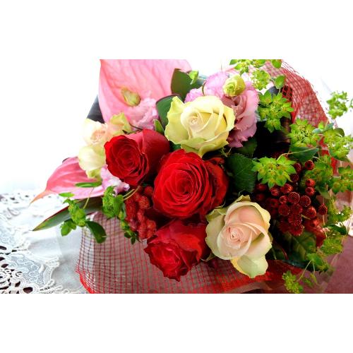 �v�`�ґ�ȃu�[�P�@LoveRose�@�i�o���̉ԑ��j���b�h�n�@�a�����A�����L�O���A���j���A�h�V�̓�4