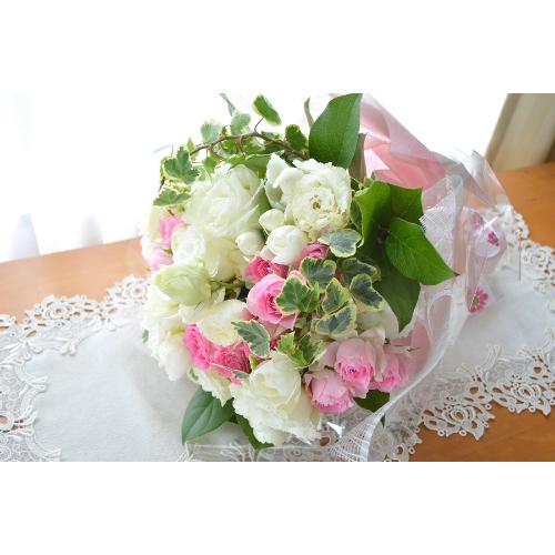 �v�`�ґ�ȃu�[�P�@WhiteEngel�@�i�g���R�L�L���E�̉ԑ��j���n�@�a�����A�����L�O���A���j���A�����}�i���ʁA���}�j�A�ސE�j���A���\��5