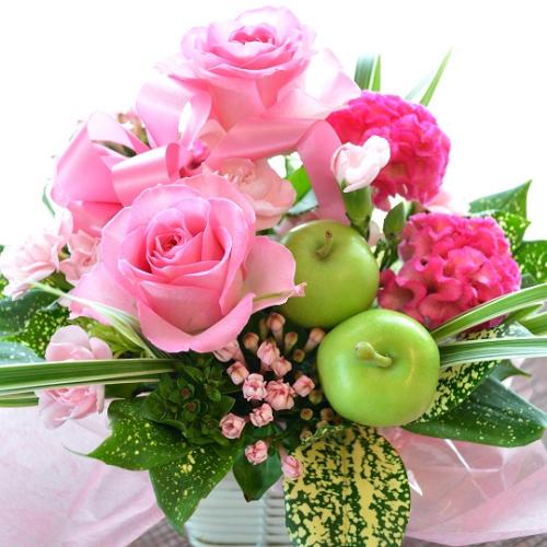 �L���[�g�ȃA�����W�����g�@PinkFruit�@(�o���ƃK�[�x���̃t�����[�A�����W�����g�j�@�s���N�n�@�a�����A�����L�O���A���j���A���\��A�R���T�[�g�A���C�u