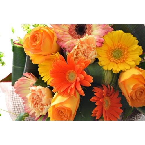 �L���[�g�ȃu�[�P�@LoveOrange�@�i�o���ƃK�[�x���̉ԑ��j�C�G���[�I�����W�n�@�a�����A�����L�O���A���j���A���ʁA���\��A�h�V�̓�4