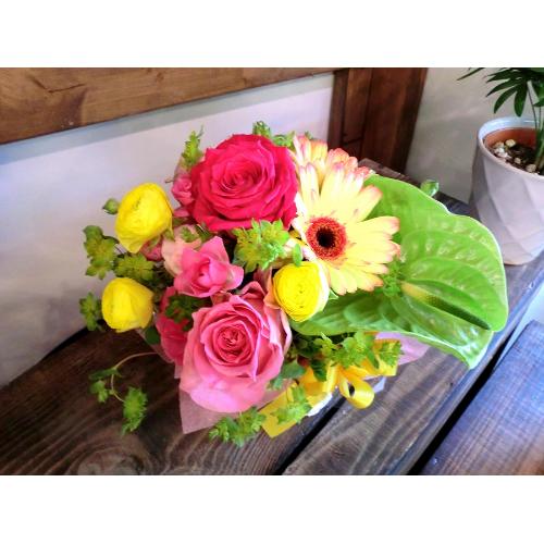�L���[�g�ȃA�����W  PinkRose�@Mix�@(�o���ƃK�[�x���̃t�����[�A�����W�����g�j�@mix�J���[�n�@�a�����A�����L�O���A���j���A���\��A�R���T�[�g�A���C�u3