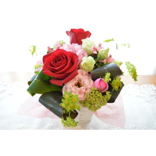 �L���[�g�ȃA�����W�����g�@RedSpot�@(�o���̃t�����[�A�����W�����g�j�@���b�h�n�@�a�����A�����L�O���A���j���A���\��A�R���T�[�g�A���C�u2