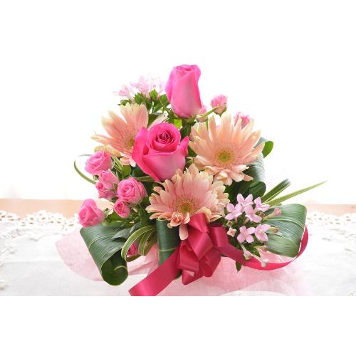 �L���[�g�ȃA�����W�����g�@PinkSun�@�i�o���ƃK�[�x���̃t�����[�A�����W�����g�j�s���N�n�@���a�����A���������A���j���A�h�V�̓�2