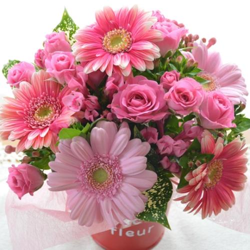 �L���[�g�ȃA�����W�����g�@PinkSurprise�@(�K�[�x���̃t�����[�A�����W�����g�j�s���N�n �a�����A�����L�O���A���j���A�h�V�̓�