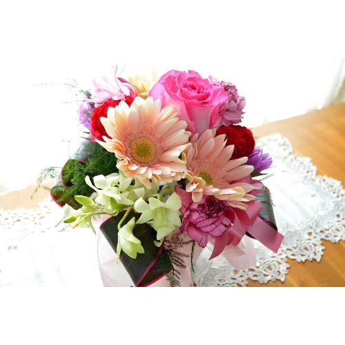 �L���[�g�ȃA�����W�@PinkSky�@�i�o���ƃK�[�x���̃t�����[�A�����W�����g�j�s���N�n�@�a�����A�����L�O���A���j���A�h�V�̓�3
