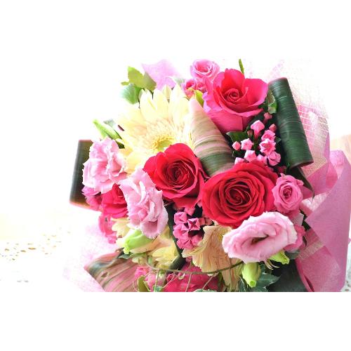 ��l�̃u�[�P�@DropPink�@�i�o���ƃK�[�x���̉ԑ��j�s���N�n�@�a�����A�����L�O���A���j���A���ʁA���\��A�h�V�̓�3