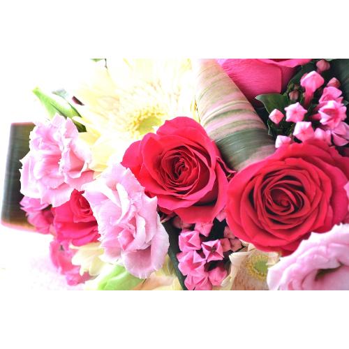 ��l�̃u�[�P�@DropPink�@�i�o���ƃK�[�x���̉ԑ��j�s���N�n�@�a�����A�����L�O���A���j���A���ʁA���\��A�h�V�̓�4
