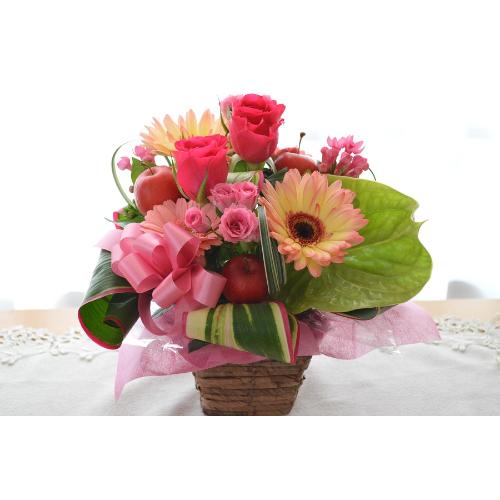 �L���[�g�ȃA�����W�@PinkRibbon�@(�o���ƃK�[�x���̃t�����[�A�����W�����g�j�@�s���N�n�@�a�����A�����L�O���A���j���A���\��A�R���T�[�g�A���C�u3