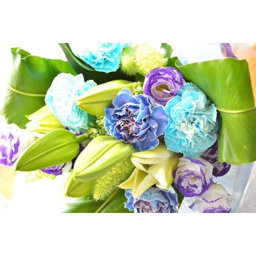 �v�`�ґ�ȃu�[�P�@OceanBlue�@�i�o���ƃ����̉ԑ��j�u���[�n�@�a�����A�����L�O���A���j���A�h�V�̓�5