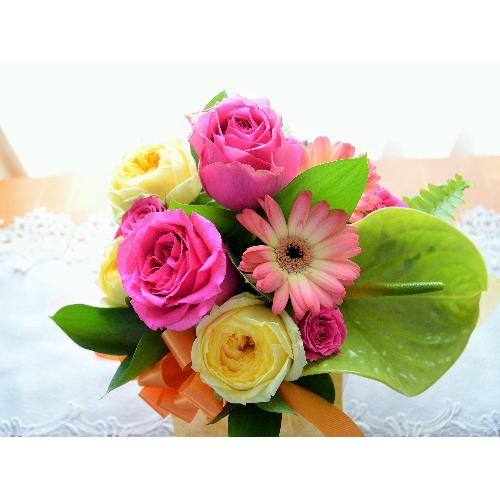 �v�`�ґ�ȃA�����W�����g�@LovelyRose�@�@�i�o���̃t�����[�A�����W�����g�j�s���N�n�@�a�����A�����L�O���A���j��4