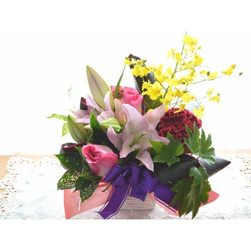 �v�`�ґ�ȃA�����W�@SweetLilly�@�i�����ƃo���̃t�����[�A�����W�����g�j�s���N�n�@�a�����A�����L�O���A���j���A�h�V�̓�4