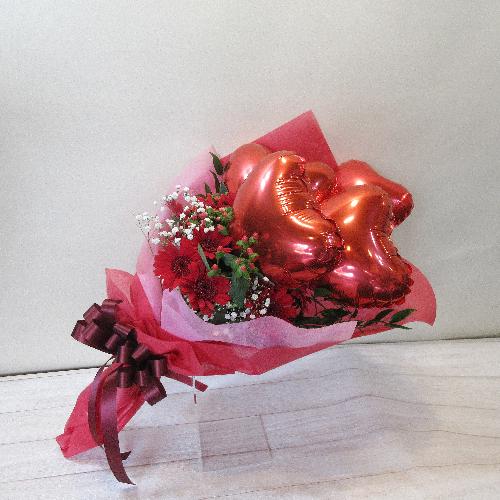 �ԐF�K�[�x���̃o���[���u�[�P�u�N�A�h���v�� �n�[�g/Quadruple Heart�v2