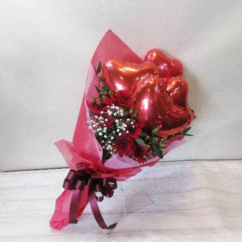 �ԐF�K�[�x���̃o���[���u�[�P�u�N�A�h���v�� �n�[�g/Quadruple Heart�v3