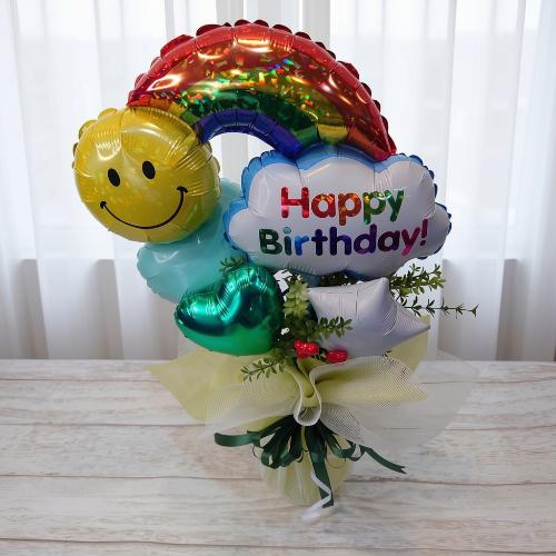 HappyBirthday!!�I�X�X�������o���[���u�[�P(�O���[��)2