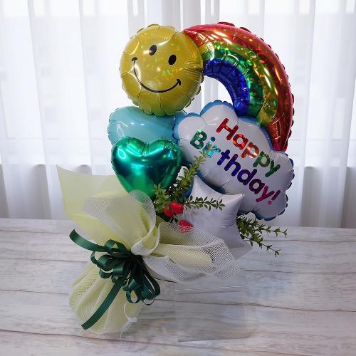 HappyBirthday!!�I�X�X�������o���[���u�[�P(�O���[��)6