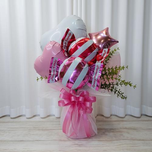 �L���[�g�ȃL�����f�B�o���[�������u�[�P(�s���N�J���[)