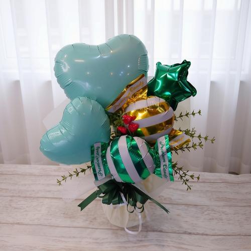 �L���[�g�ȃL�����f�B�o���[�������u�[�P(�O���[���J���[)2