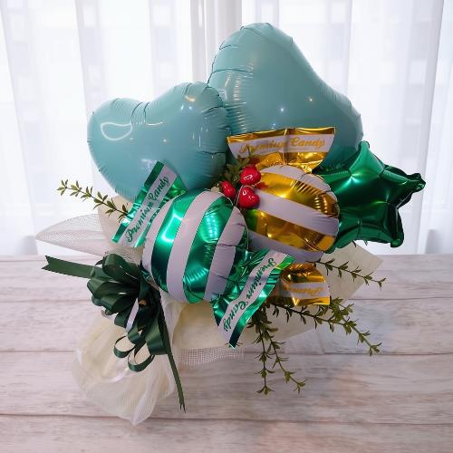 �L���[�g�ȃL�����f�B�o���[�������u�[�P(�O���[���J���[)6