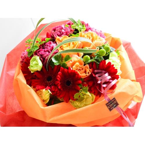 �I�����W�ƐԂ̃R���{�u�[�P4